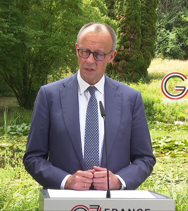 Merz: Gemeinsame G7-Erklärung zu Iran und Ukraine