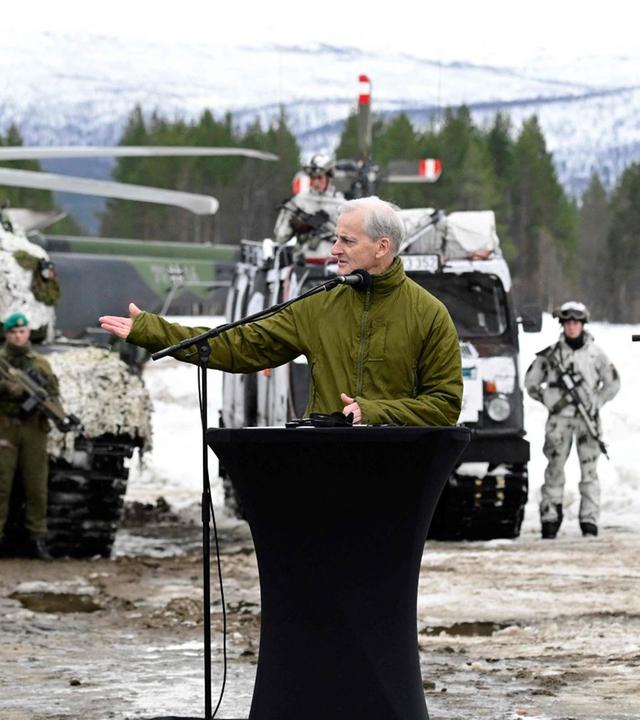 Merz in Norwegen: Pressekonferenz nach NATO-Übung