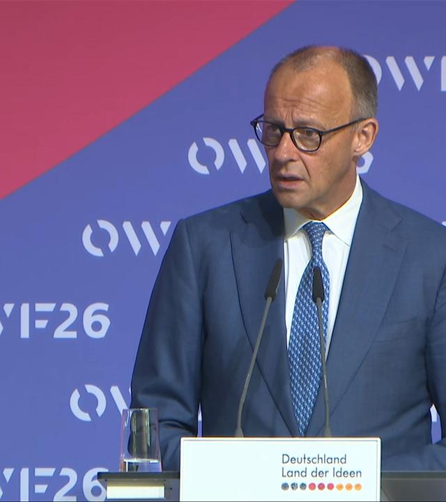 Merz: Können Neuordnungsprozess in der Welt mitgestalten