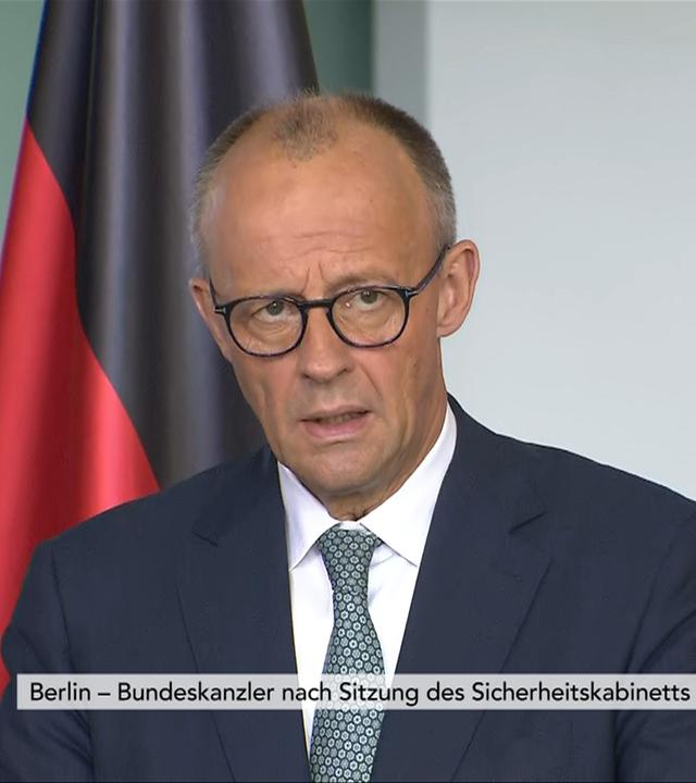 Merz: „Luftbrücke humanitärer Hilfsgüter über Gaza“