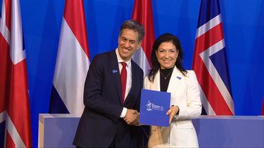 Nordsee-Gipfel 2026: Unterzeichnung der Hamburg-Erklärung