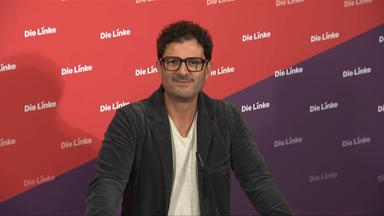 Parteipressekonferenz Die Linke mit Luigi Pantisano