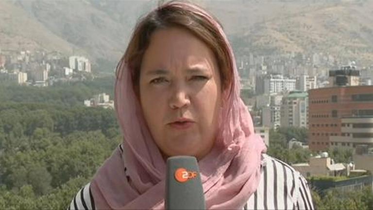 Phoebe Gaa in Teheran: Sorgen um einen Militärschlag sehr groß