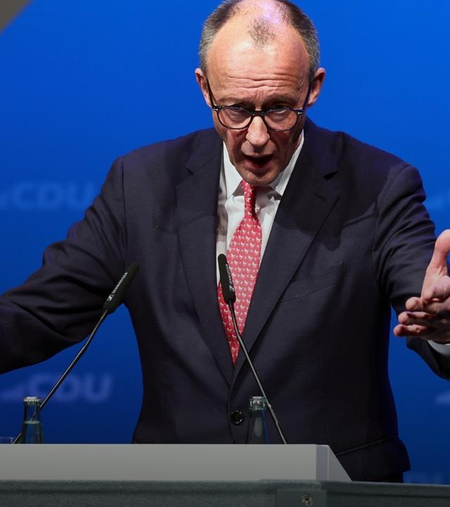 Politischer Aschermittwoch: Bundeskanzler Friedrich Merz (CDU)