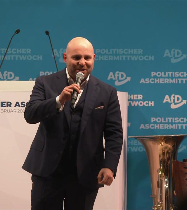 Politischer Aschermittwoch: Markus Frohnmaier (AfD)