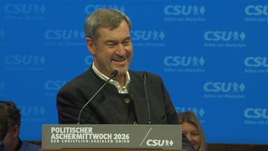 Politischer Aschermittwoch: Markus Söder (CSU)