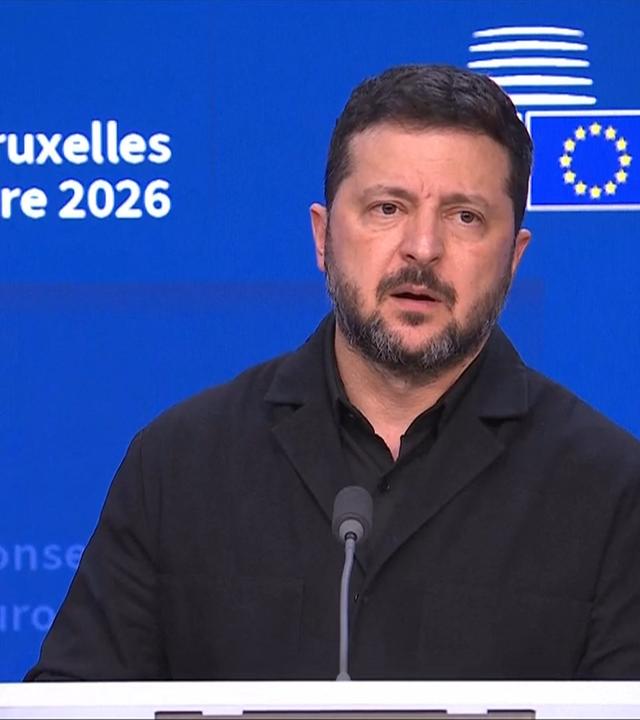 Pressekonferenz Selenskyj  zum EU-Gipfel