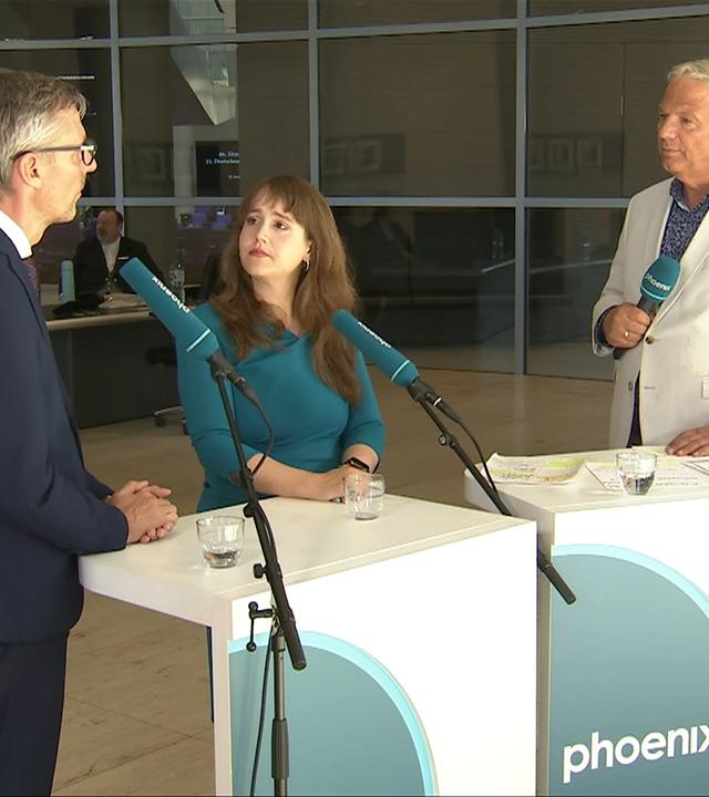 Ricarda Lang und Lars Castellucci zum Thema Organspende