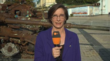 Russische Raketen: "Die Kiewer bewegen sich sehr gelassen, wenn es Alarm gibt"