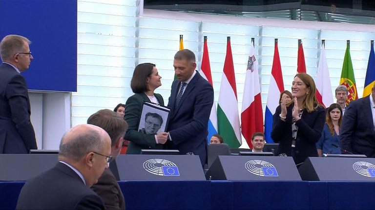 Sacharow-Preis geht an inhaftierte Journalisten