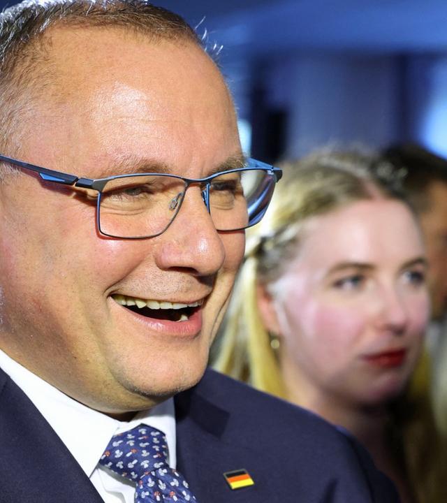 Schwerin - Chrupalla: "Wir sind ganz klar Wahlsieger"