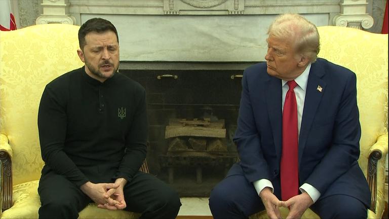 Selenskyj-Besuch: Eklat im Weißen Haus