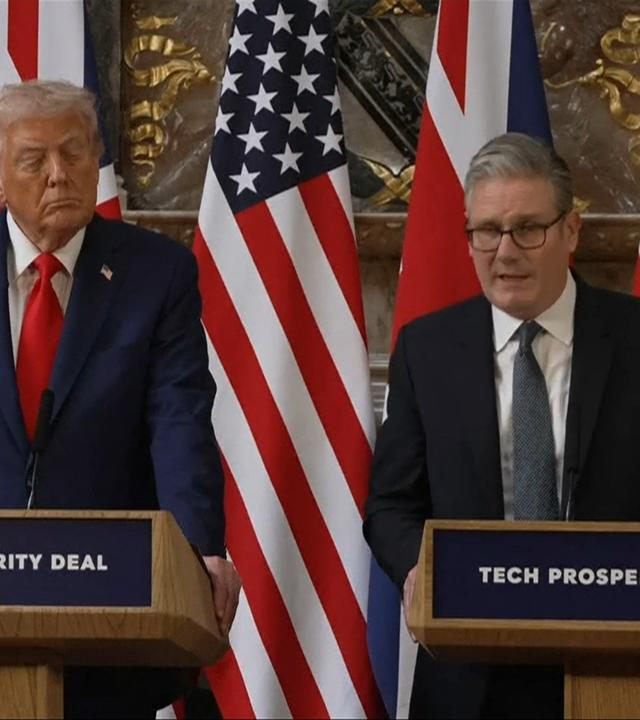 Staatsbesuch: Trump trifft Starmer