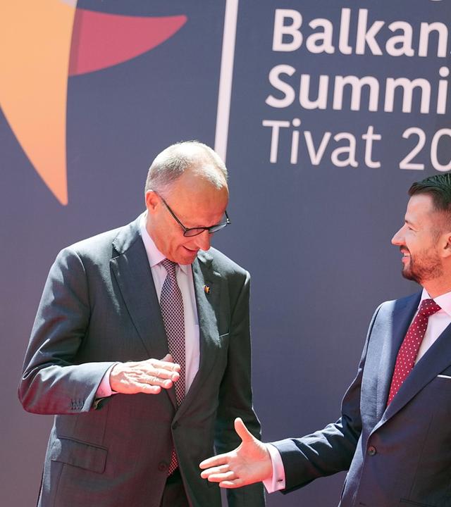 Statements vor EU-Westbalkantreffen