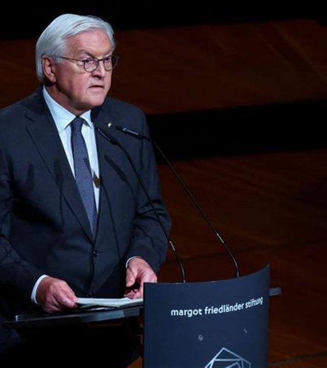 Steinmeier: "Wir alle tragen die Erinnerung weiter"