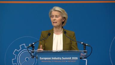 Ursula von der Leyen zum European Industrial Summit