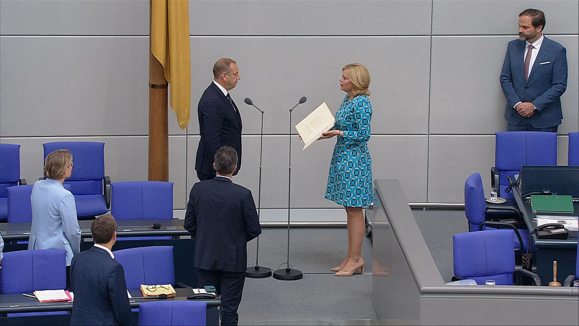 Vereidigung des Wehrbeauftragten