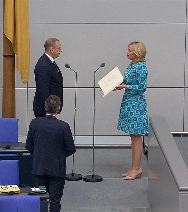 Vereidigung des Wehrbeauftragten
