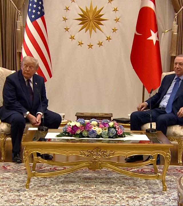 Vor NATO-Gipfel: Trump trifft Erdogan