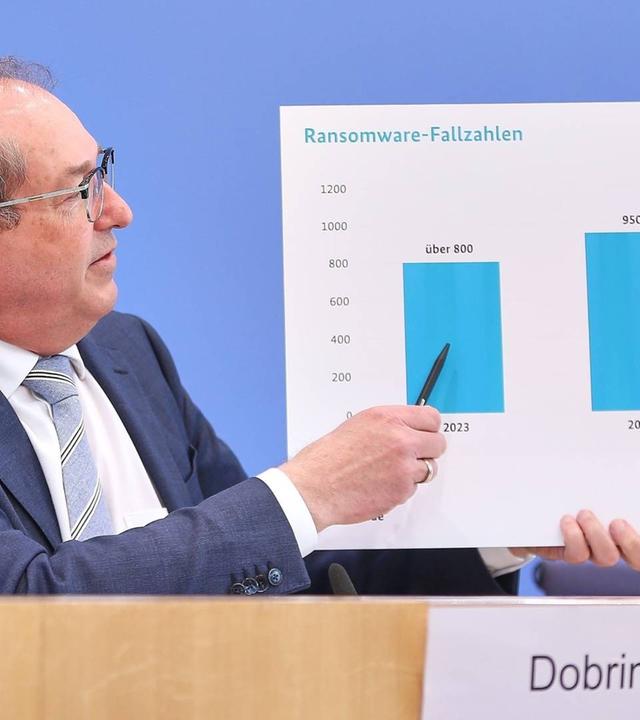 Vorstellung des BKA-Bundeslagebildes Cybercrime 2025 mit Alexander Dobrindt (CSU,Bundesinnenminister) und Martina Link (Vizepräsidentin Bundeskriminalamt)