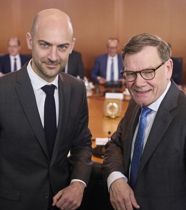 Wadephul und Barrot nach Kabinettssitzung