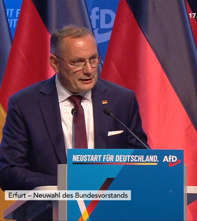 Wahl des AfD-Bundesvorstands: 70,05 % für Tino Chrupalla