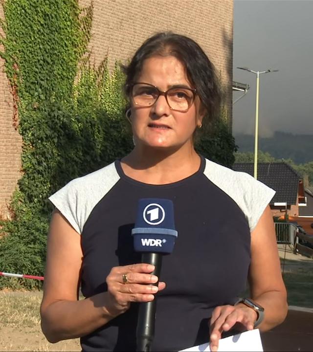 Waldbrand in der Eifel: "Die meisten Leute sind evakuiert"