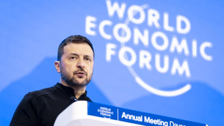 Wolodymyr Selenskyj (Präsident der Ukraine) in Davos