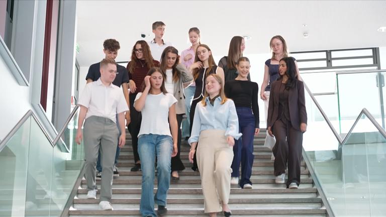 Jugendliche am Teen Court