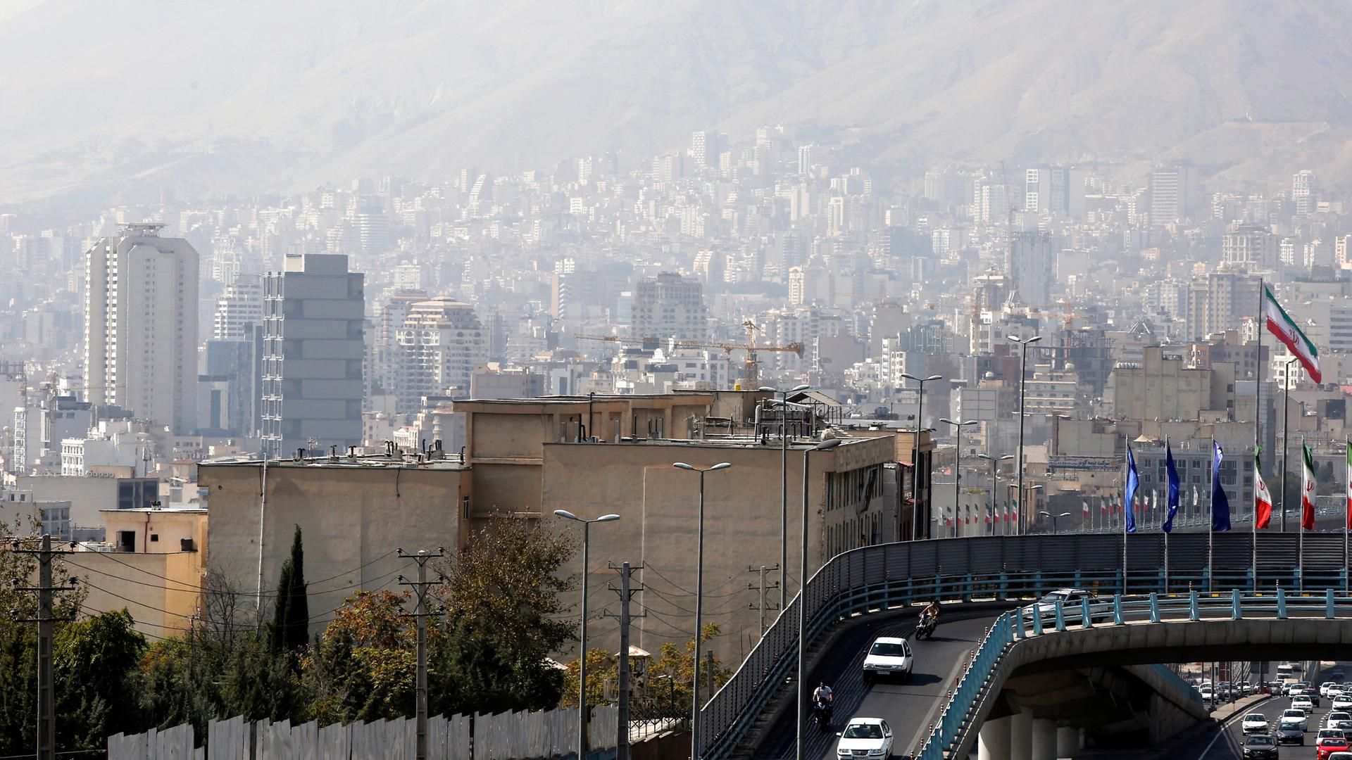 Stadtansicht von Teheran