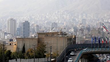 Stadtansicht von Teheran