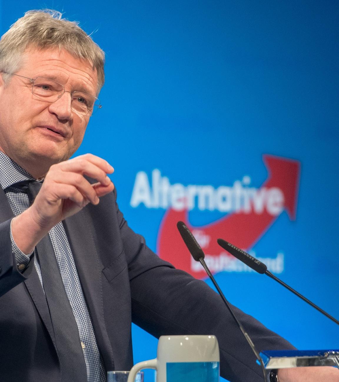 Meuthen wendet sich gegen Aufrufe zu politischer Gewalt.