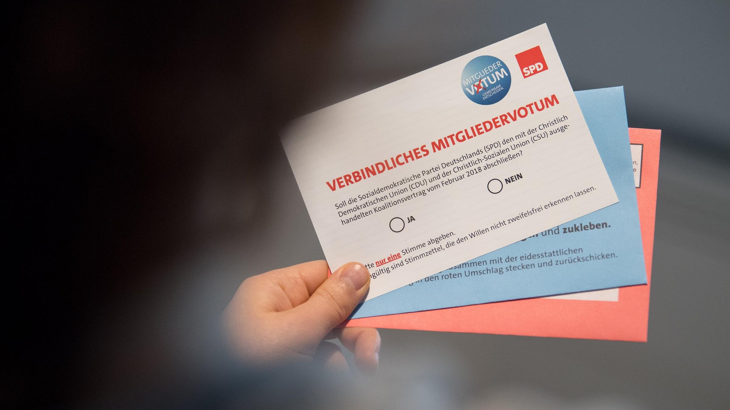 Vor Votum: Bei der SPD soll es eine «Fake-Mitgliedschaft» geben.