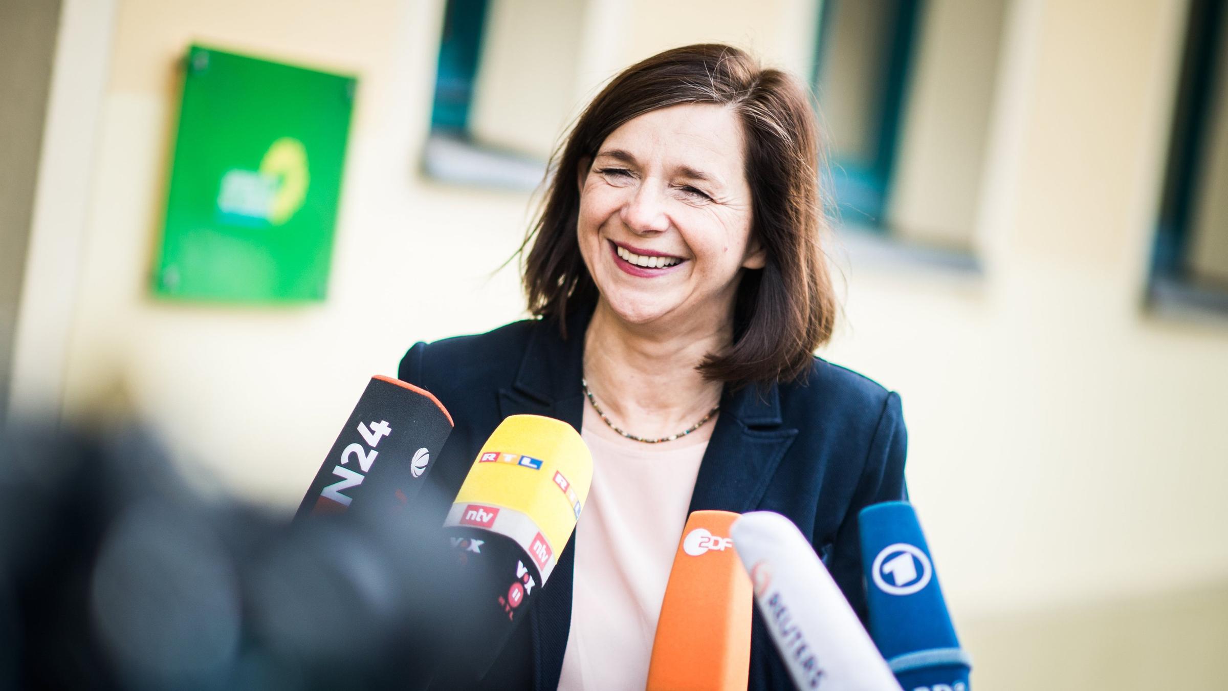 Katrin Göring-Eckardt (Grüne) will mehr als einen Minimalkonsens.