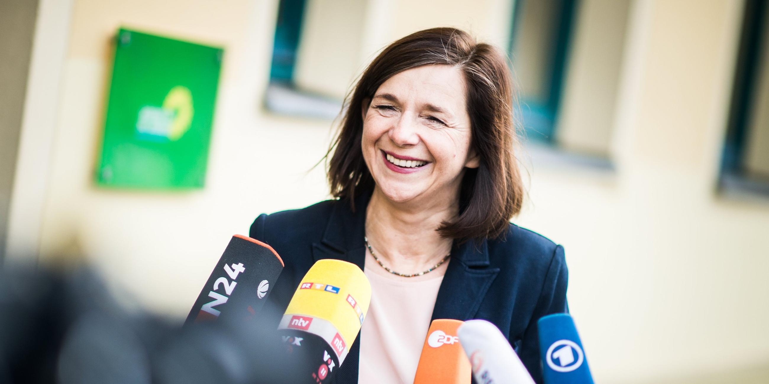 Katrin Göring-Eckardt (Grüne) will mehr als einen Minimalkonsens.