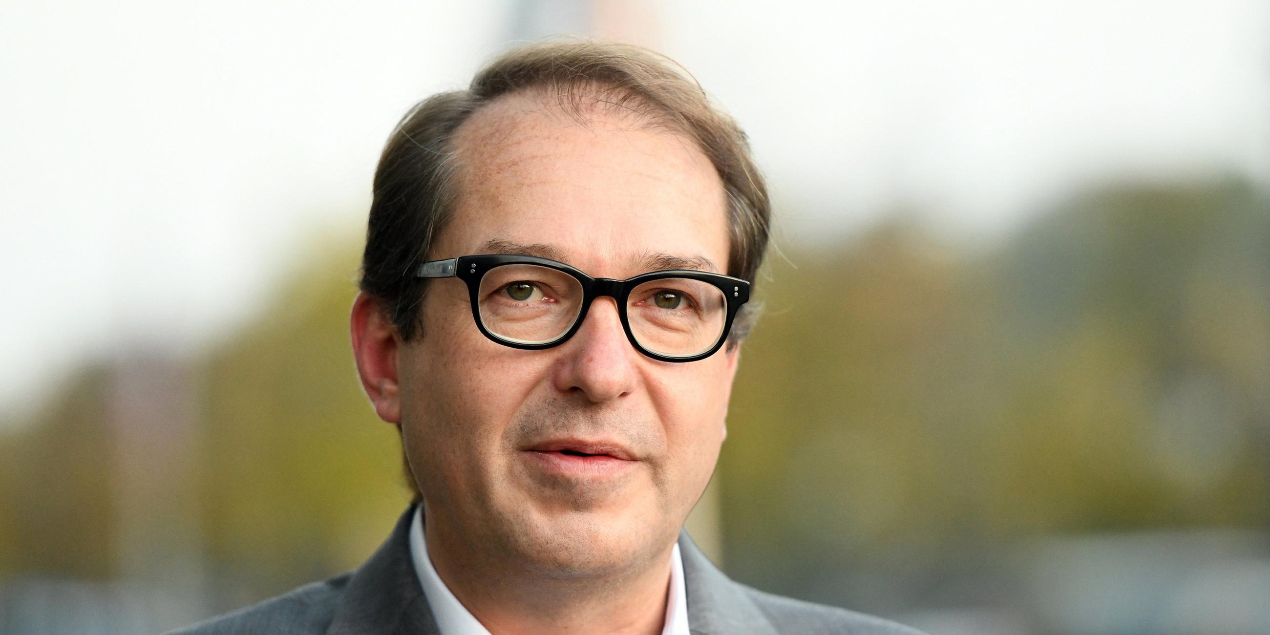 Alexander Dobrindt (CSU) gibt sich versöhnlicher.