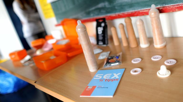 Anschauungsmaterial im Sexualkundeunterricht. Symbolbild