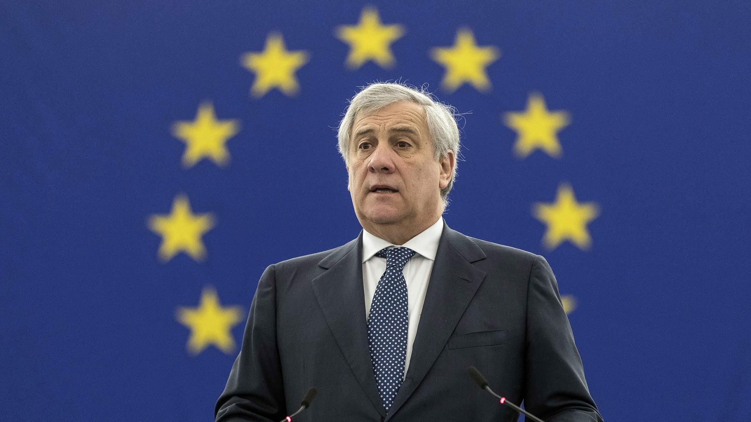 Antonio Tajani ist Präsident des Europäischen Parlaments.
