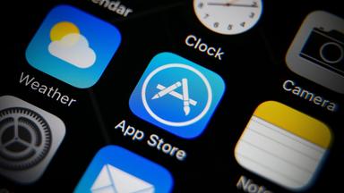 App Store auf einem iPhone.