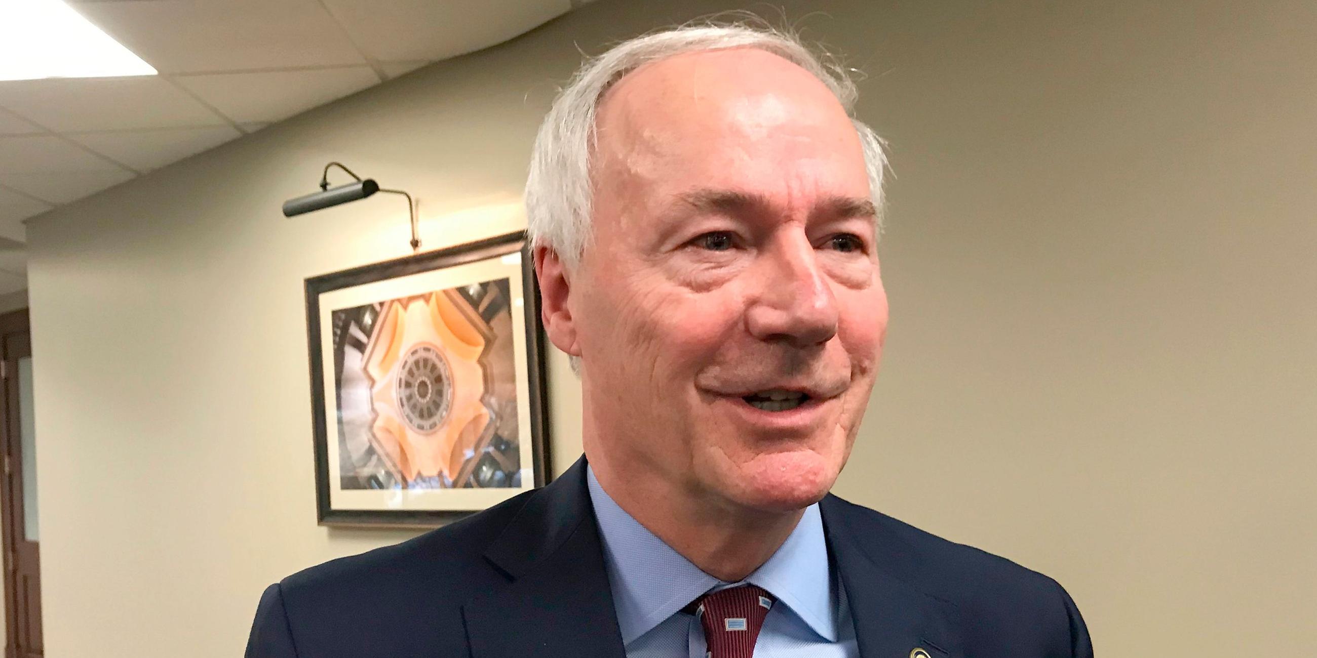 Arkansas Gouverneur Asa Hutchinson.