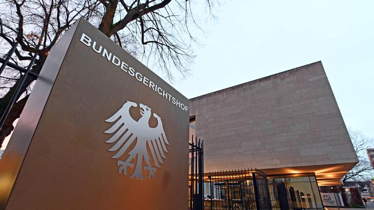 Außenaufnahme des Bundesgerichtshofs. Archivbild