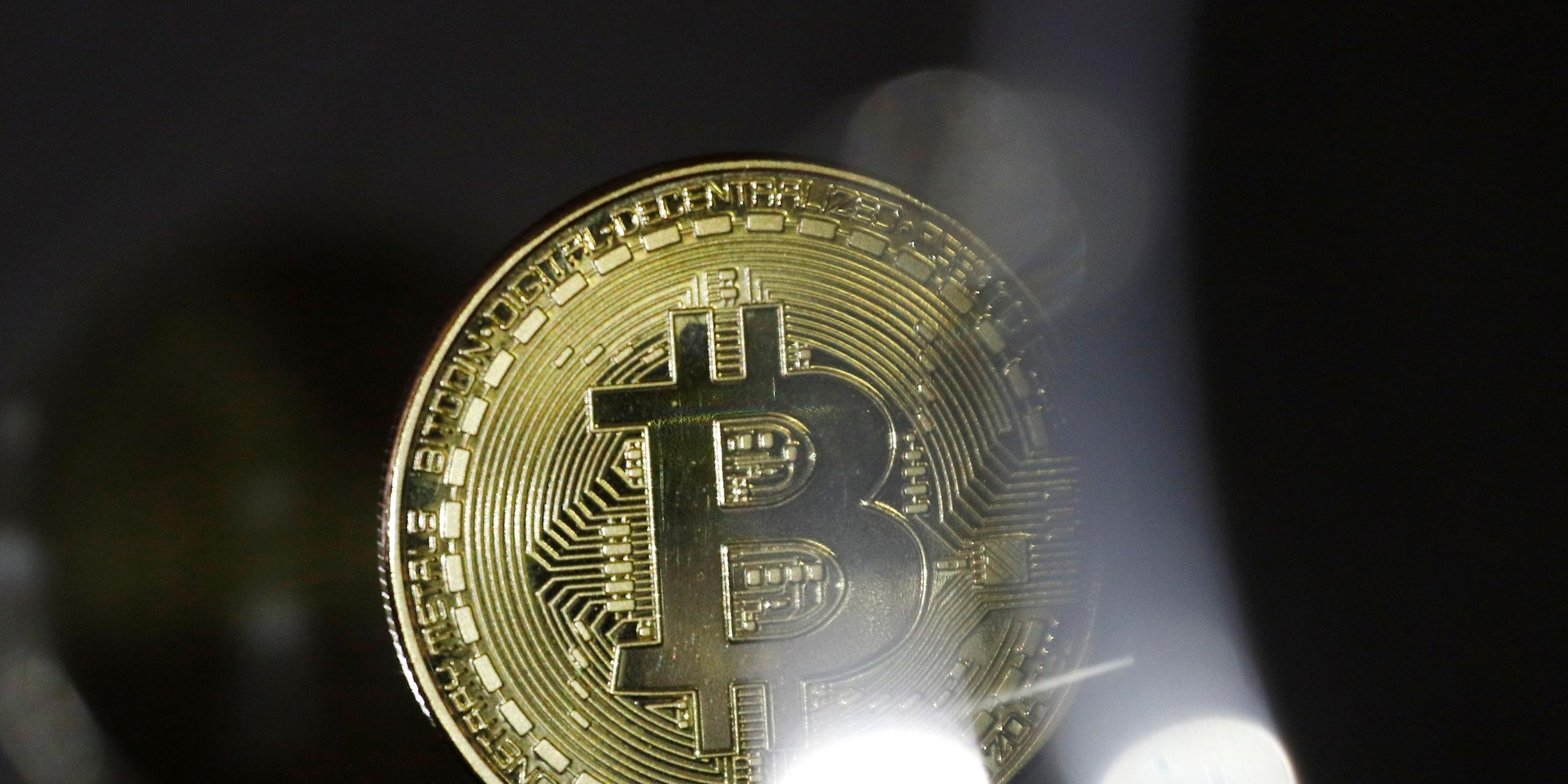 Bitcoin Münze