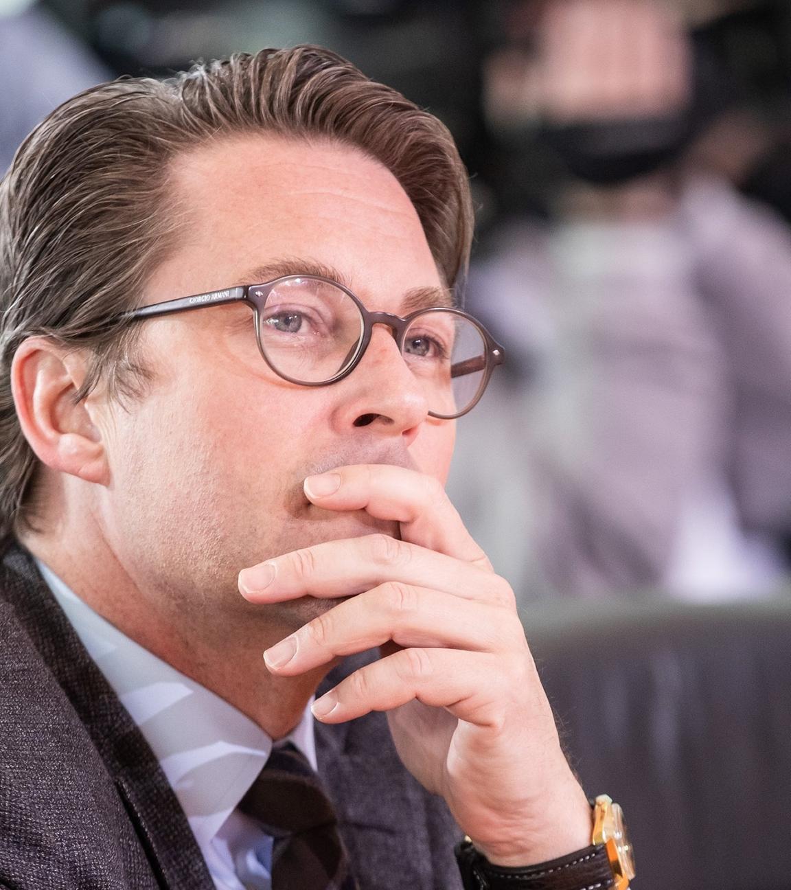 Bundesminister für Verkehr Andreas Scheuer (CSU). Archivbild