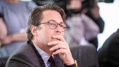 Bundesminister für Verkehr Andreas Scheuer (CSU). Archivbild