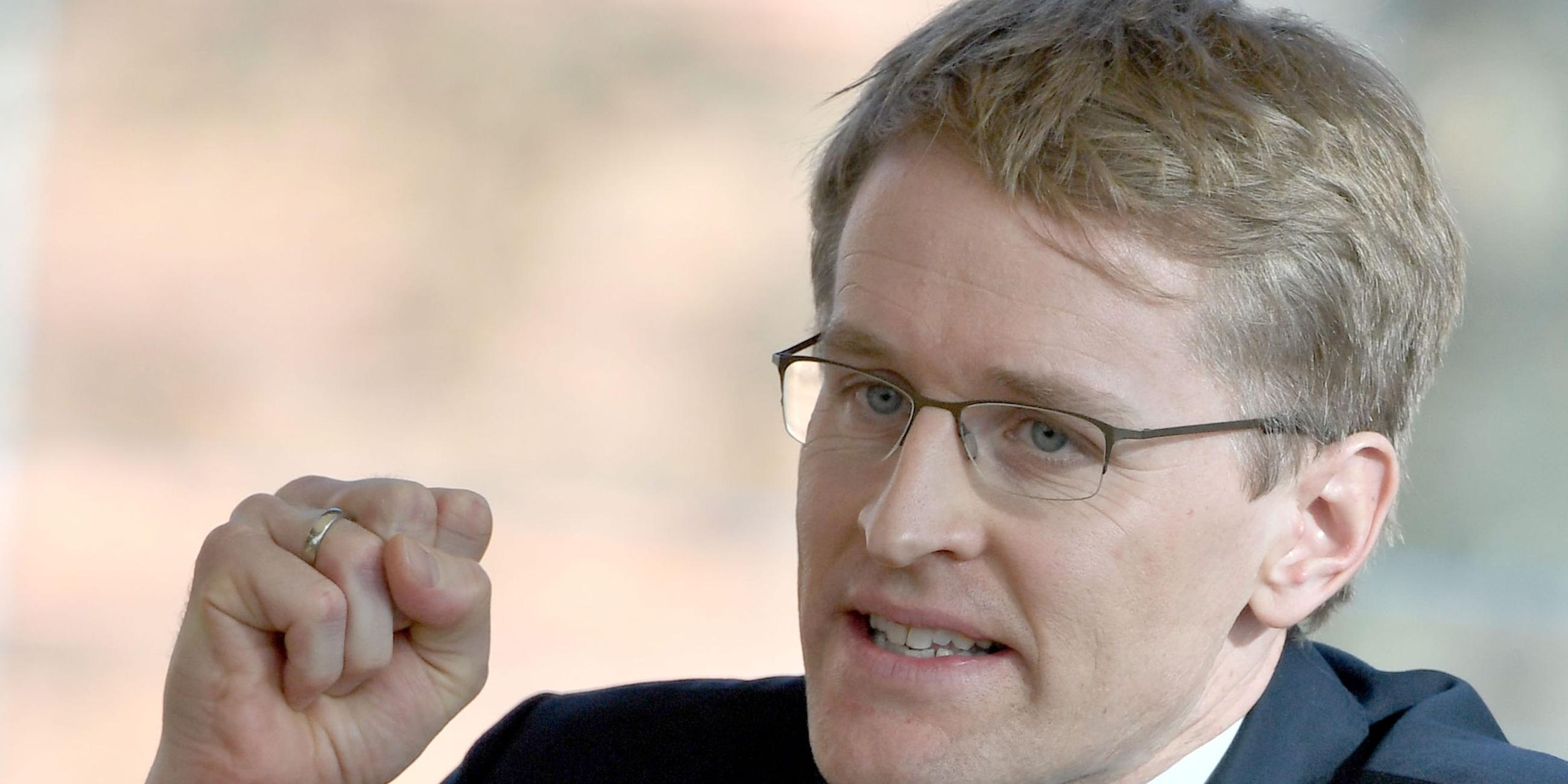 Daniel Günther (CDU), Ministerpräsident von Schleswig-Holstein.