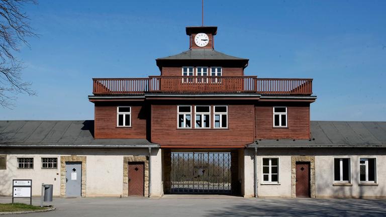 Das Eingangstor zum ehemaligen KZ Buchenwald.