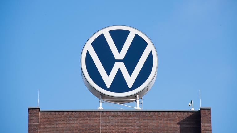 Das Logo von Volkswagen. Archivbild