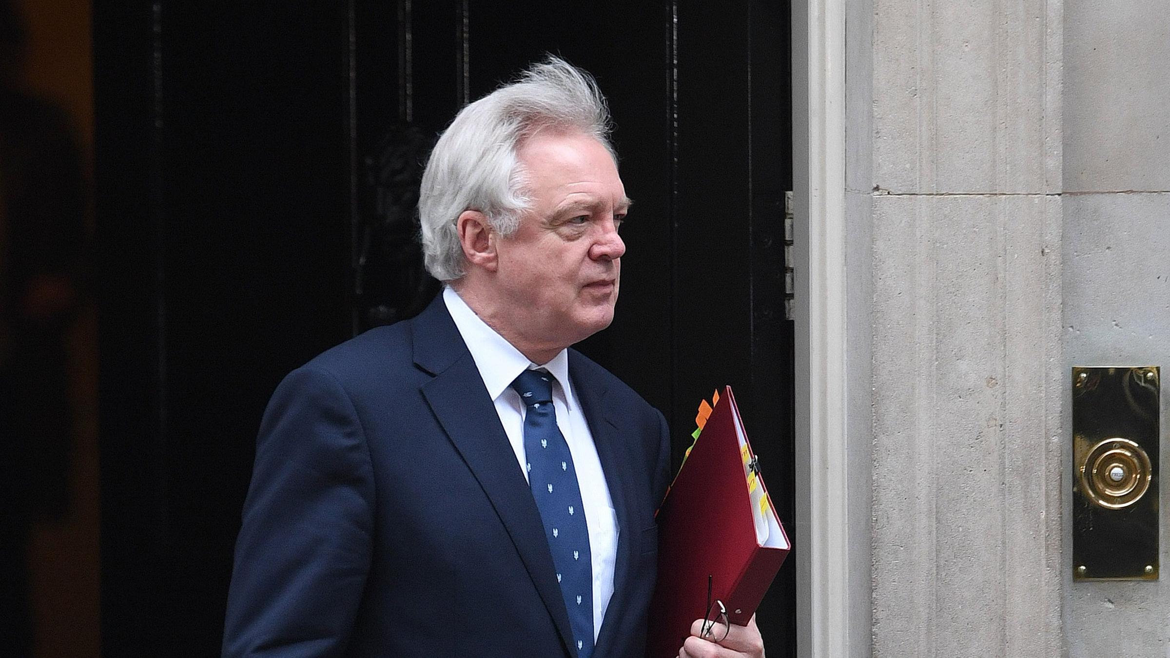 David Davis ist mit dem Brexit-Kurs nicht einverstanden. Archiv