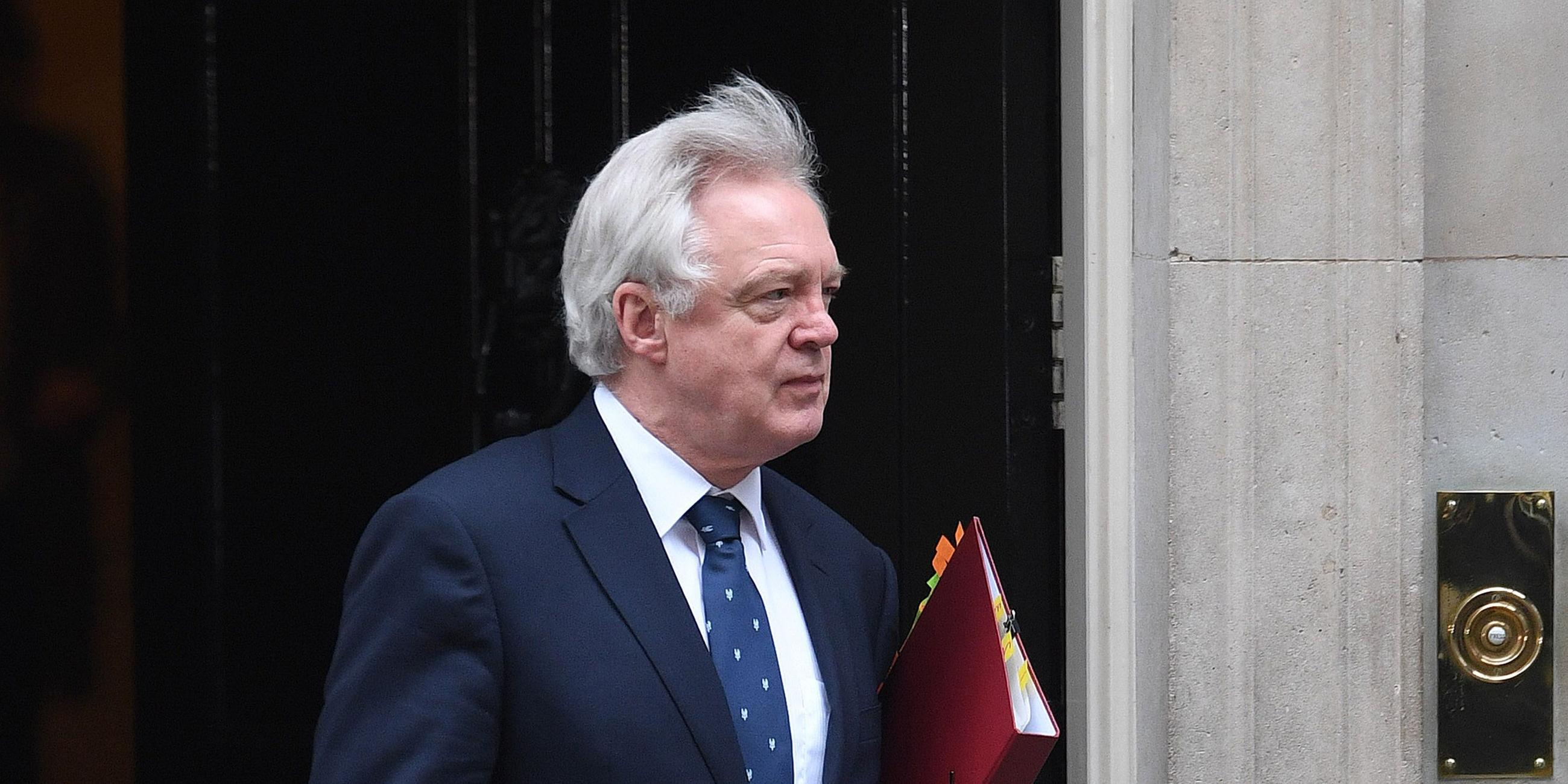 David Davis ist mit dem Brexit-Kurs nicht einverstanden. Archiv