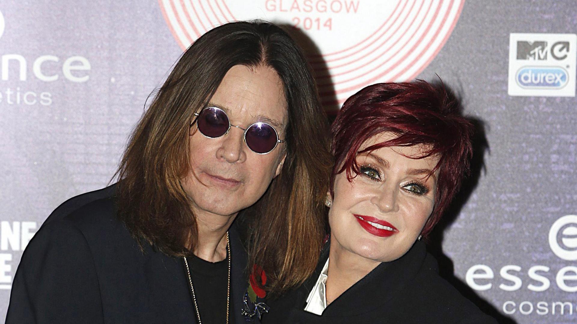 Der Musiker Ozzy Osbourne und seine Frau Sharon. Archivbild